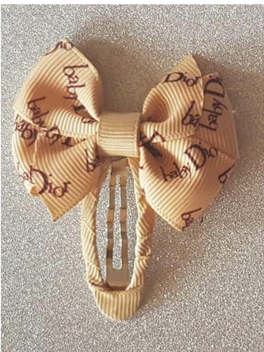 Baby Girls Baby Dior Mini Hairbow or Headband Wonderland