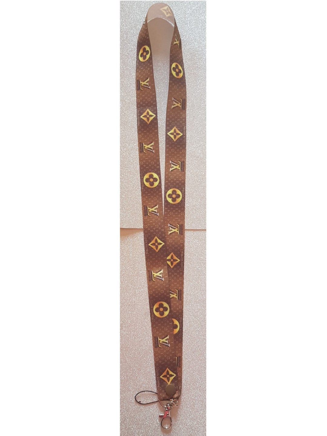 Holder Monogram Louis Vuitton Id Badge Holder LV Charms Card